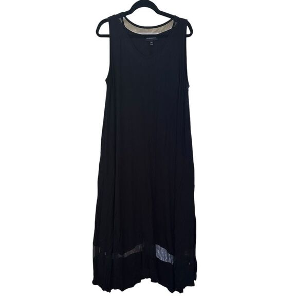 Lane Bryant Black Sleeveless Maxi Sundress - Picture 1 of 7